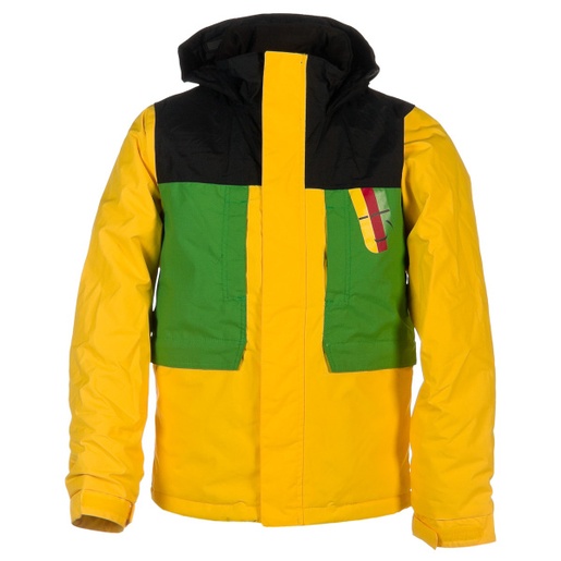 Sludge Jacket youth col mustard colorblock XL