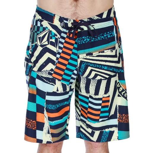 Maguro Print Boardshort Youth yellow XXS